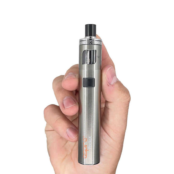 Aspire Pockex Starter Vape Kit | 2 Free E-Liquids Aspire Pockex Starter Vape Kit | 2 Free E-Liquids