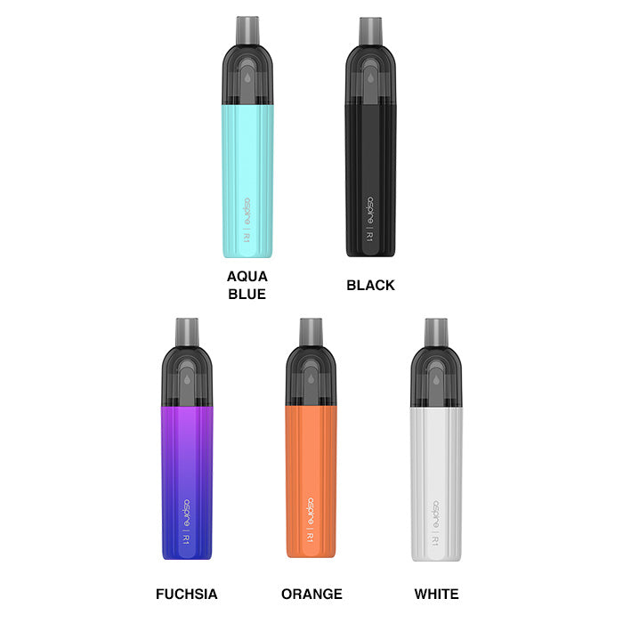 aspire r1 refillable disposable vape R1 Plus Aspire - White - Refillable Disposable Device - Clouds Express
