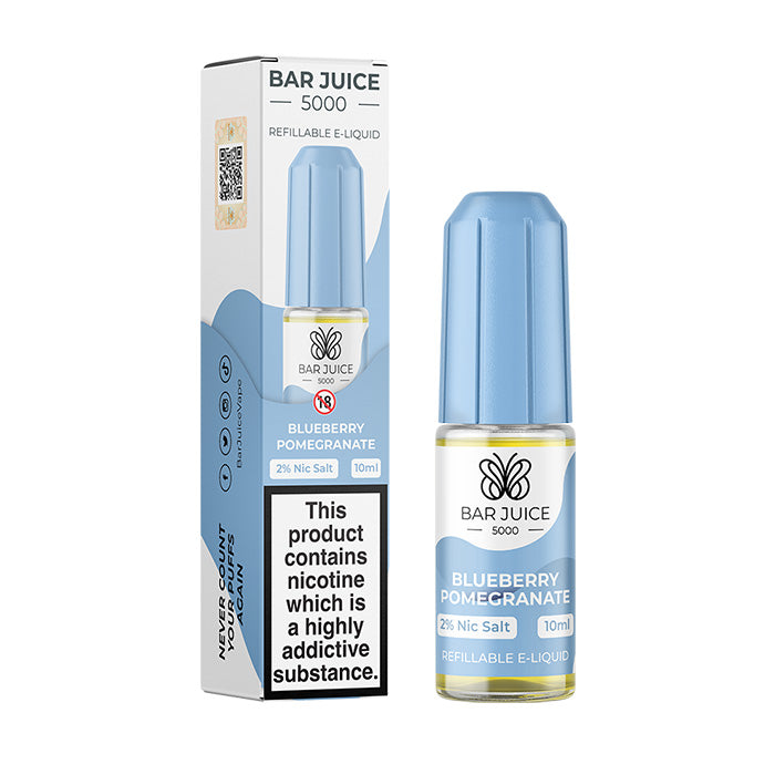 Bar Juice Blueberry Pomegranate Nicotine Salt ELiquid UK ECIG STORE