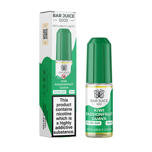 Bar Juice 10ml Kiwi Passionfruit Guava