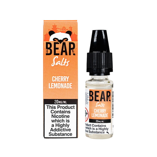 Bear Salts Cherry Lemonade 10ml Nic Salt with Box