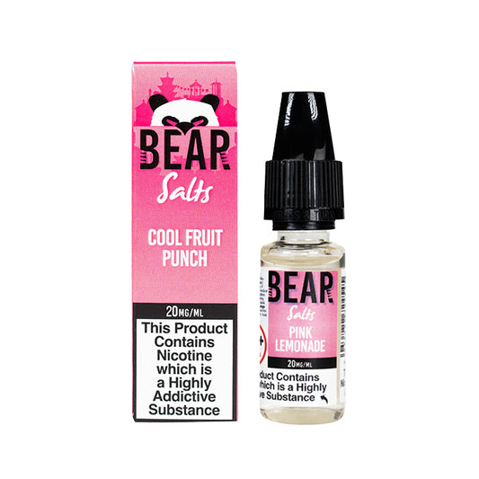 Bear Salts Cool Fruit Punch 10ml Nic Salt with Box