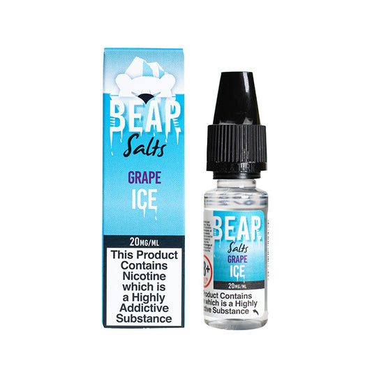 Bear Salts Grape Ice 10ml Nic Salt with Box