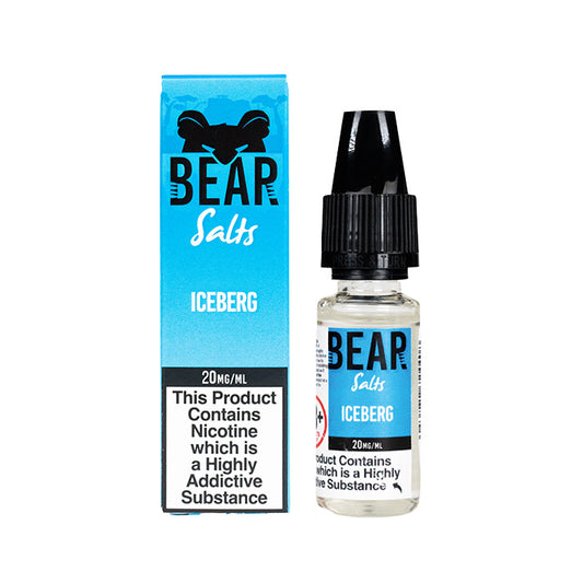 Bear Salts Iceberg 10ml Nic Salt with Box