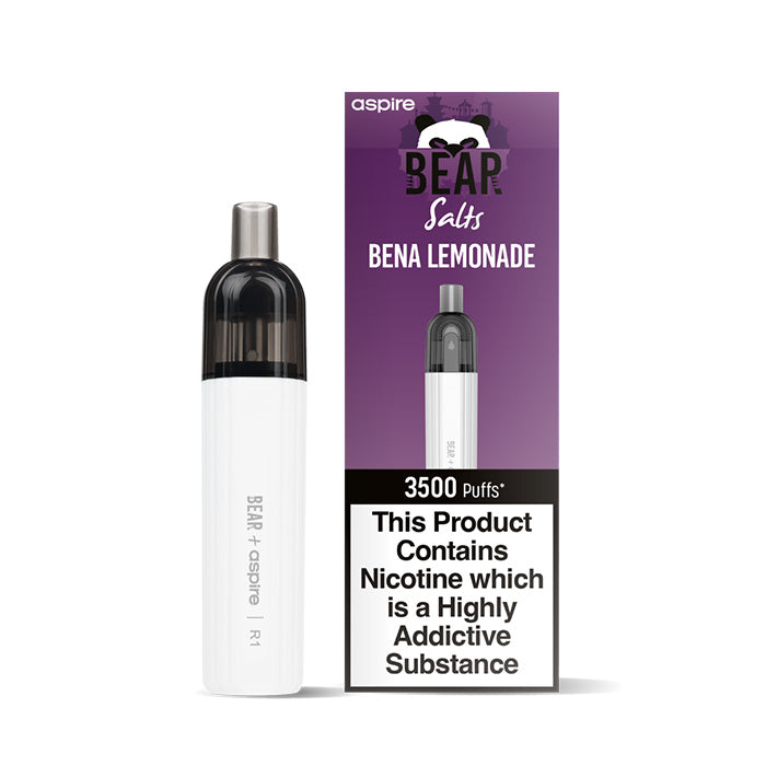 Bear + Aspire R1 Disposable Kit | UK ECIG STORE Bear + Aspire R1 Disposable Kit | UK ECIG STORE