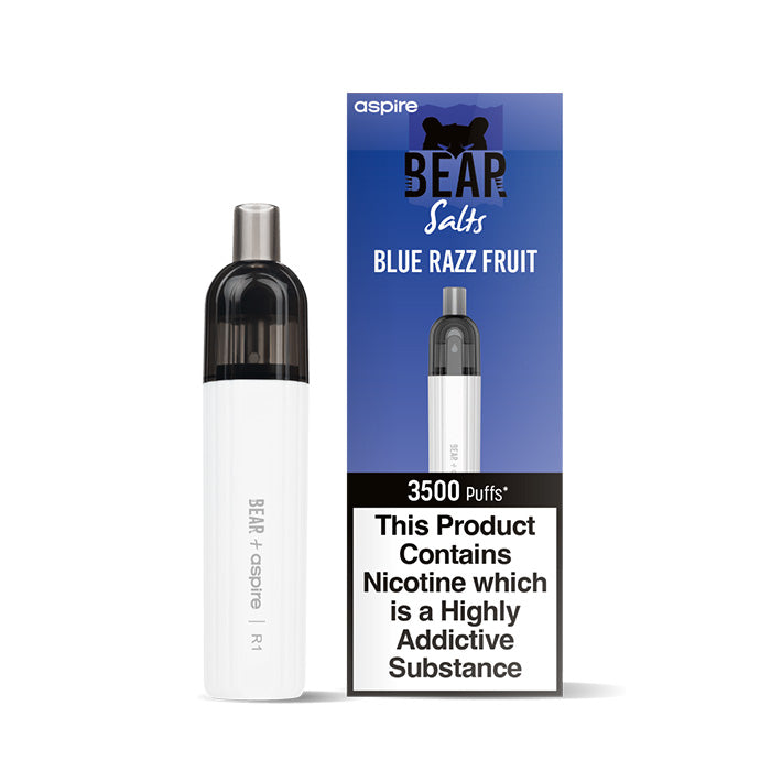 Bear & Aspire R1 Disposable Blue Razz Fruit
