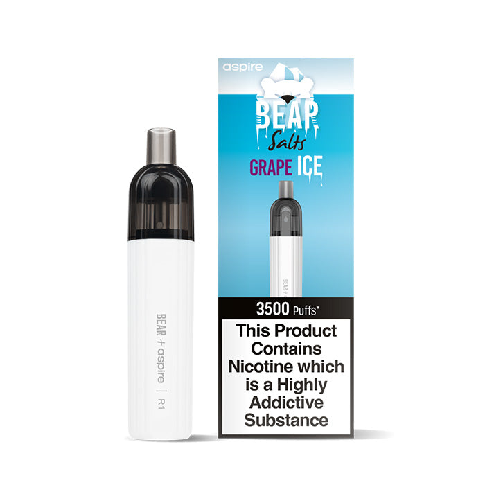 Bear & Aspire R1 Disposable Grape Ice