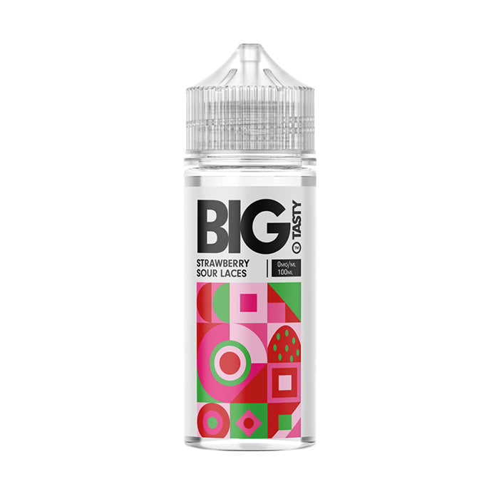 Big Tasty Candy Rush 100ml Strawberry Sour Laces