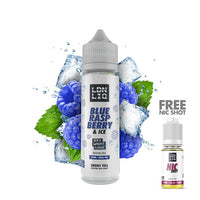 LDN LIQ Blue Raspberry & Ice 50ml Short Fill E-Liquid