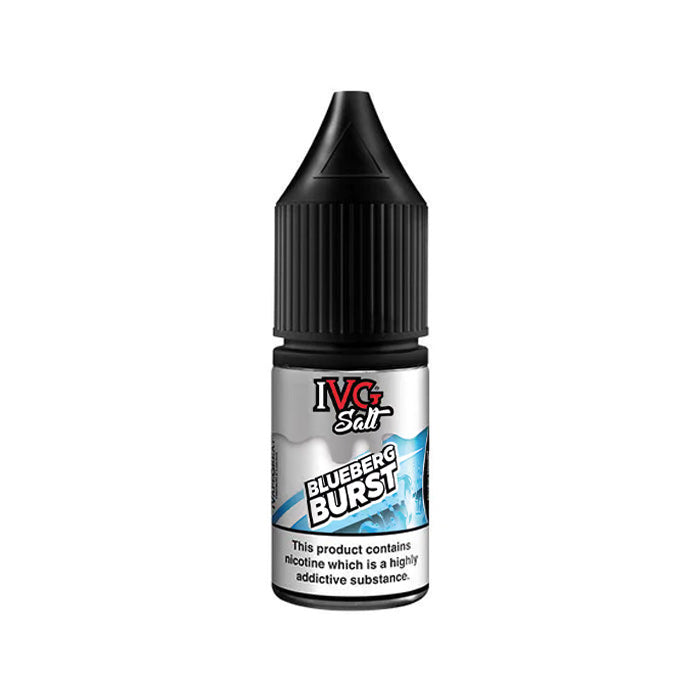 Blueberg Burst 10ml Nic Salt E-Liquid by IVG