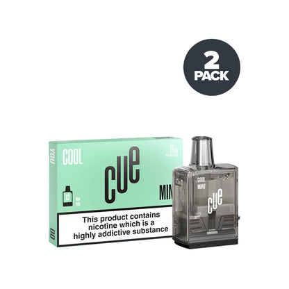 CUE Cool Mint Pod and Box
