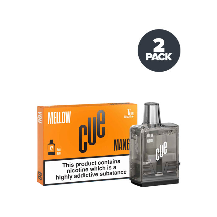CUE Mellow Mango Pod and Box