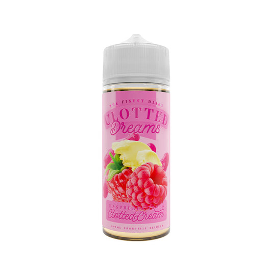 Clotted Dreams Raspberry Jam Clotted Cream 100ml Shortfill E-Liquid