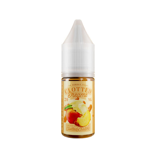 Clotted Dreams Sweet Peach Jam Clotted Cream 10ml Nic Salt E-Liquid