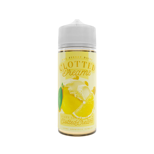 Clotted Dreams Zesty Lemon Jam Clotted Cream 100ml Shortfill E-Liquid