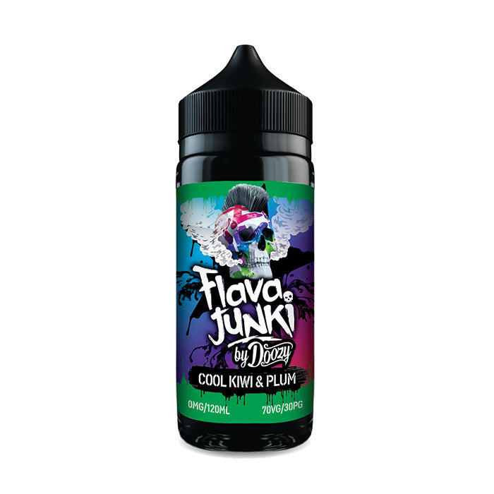 Doozy Vape Flava Junki Cool Kiwi & Plum 100ml