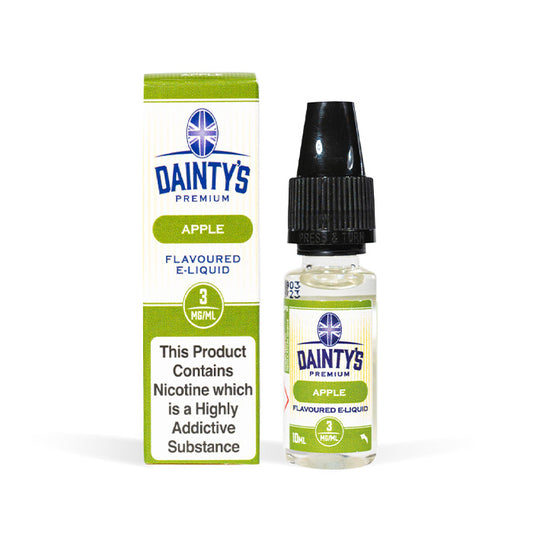 Daintys 10ml E-Liquid Apple