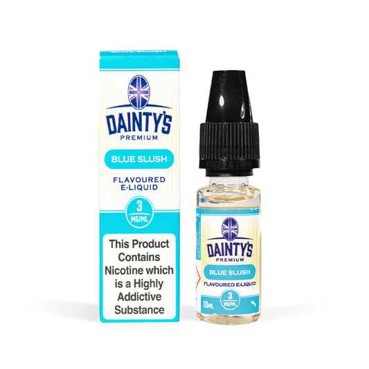 Daintys 10ml E-Liquid Blue Slush