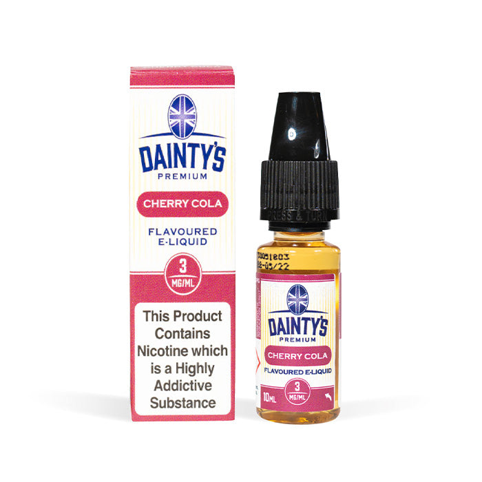 Daintys 10ml E-Liquid Cherry Cola