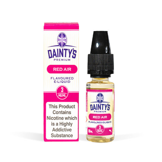 Daintys 10ml E-Liquid Red Air