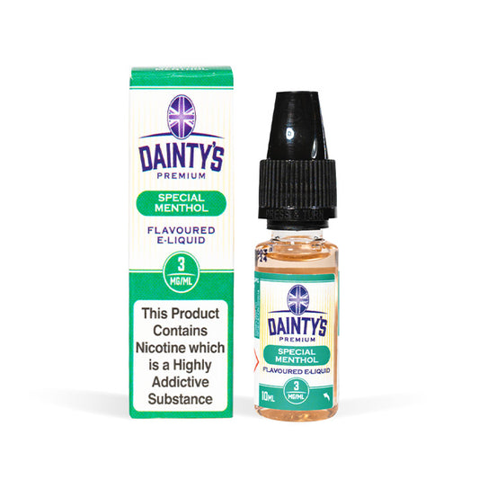 Daintys 10ml E-Liquid Special Menthol