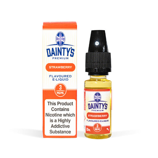 Daintys 10ml E-Liquid Strawberry