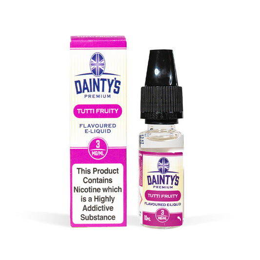 Daintys 10ml E-Liquid Tutti Fruity