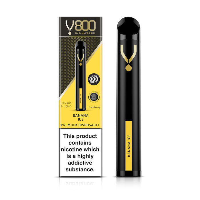 Dinner Lady V800 Disposable Kit banana ice