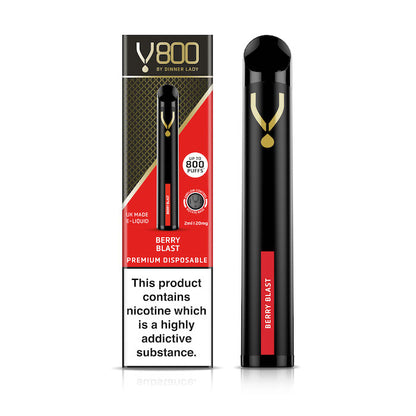 Dinner Lady V800 Disposable Kit berry blast