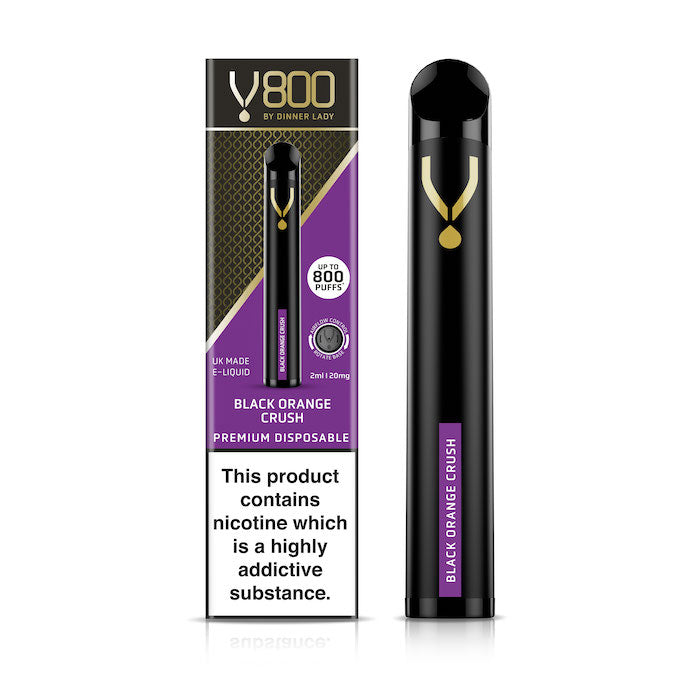 Dinner Lady V800 Disposable Kit black organge