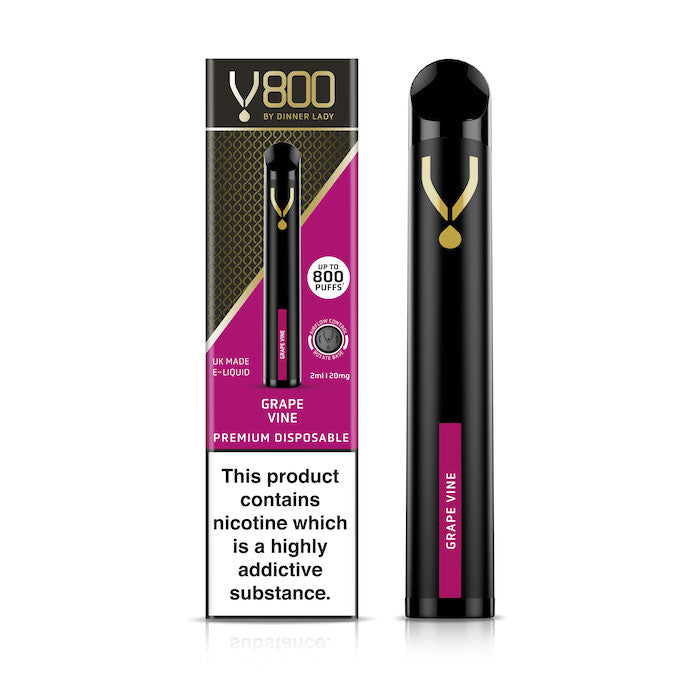 Dinner Lady V800 Disposable Kit grape vine