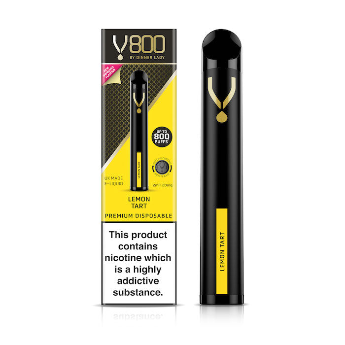Dinner Lady V800 Disposable Kit lemon tart