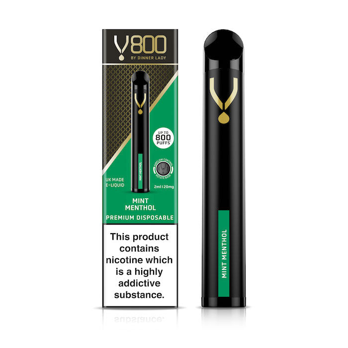 Dinner Lady V800 Disposable Kit mint menthol