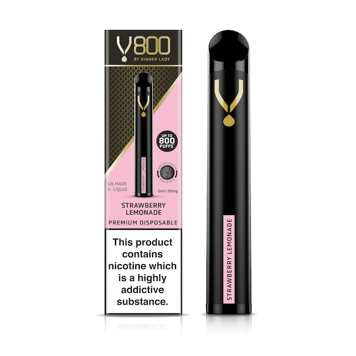 Dinner Lady V800 Disposable Kit straberry lemonade