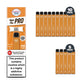 Dinner Lady Vape Pen Pro Disposable Peach Bubble