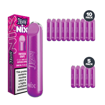 Doozy Nix Disposable Kit grape