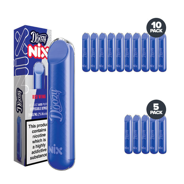 Doozy Nix Disposable Kit red wing