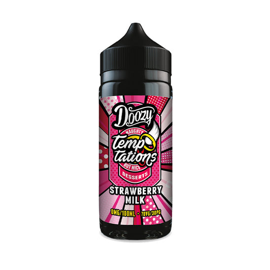 Doozy Temptations 100ml Strawberry Milk