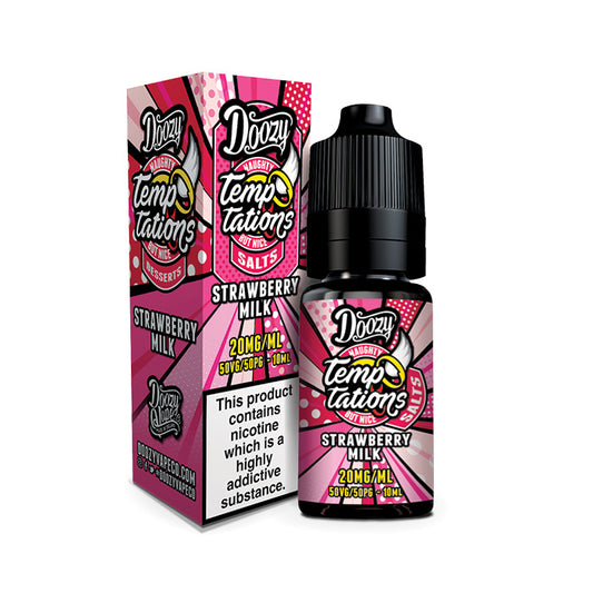 Doozy Temptations 10ml Strawberry Milk