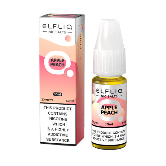 ELFLIQ 10ml Nic Salt Apple Peach