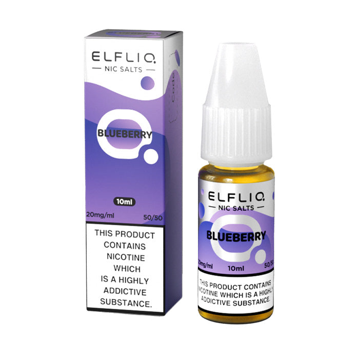 ELFLIQ 10ml Nic Salt Blueberry