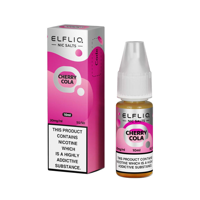 ELFLIQ 10ml Nic Salt Cherry Cola