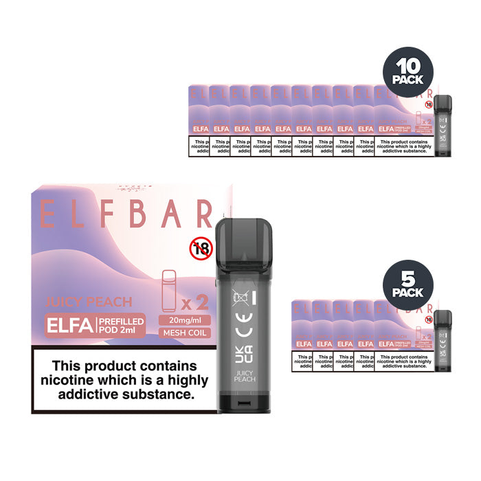 Elf Bar ELFA Pods Juicy Peach