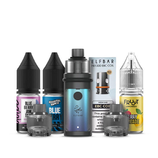ElfBar FB1000 Kit Bundle Dark Blue
