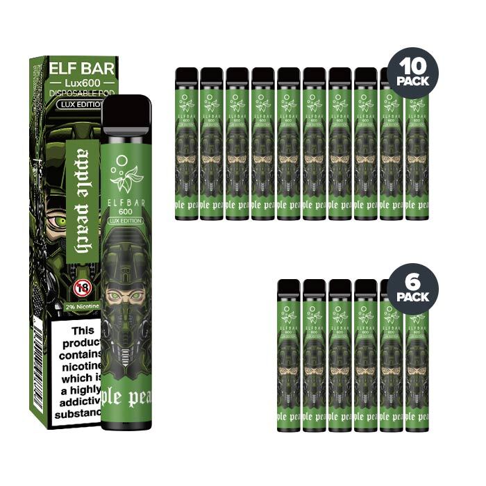 Elf Bar 600 Lux Edition apple