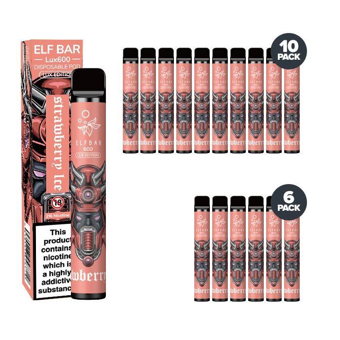 Elf Bar 600 Lux Edition strawberry
