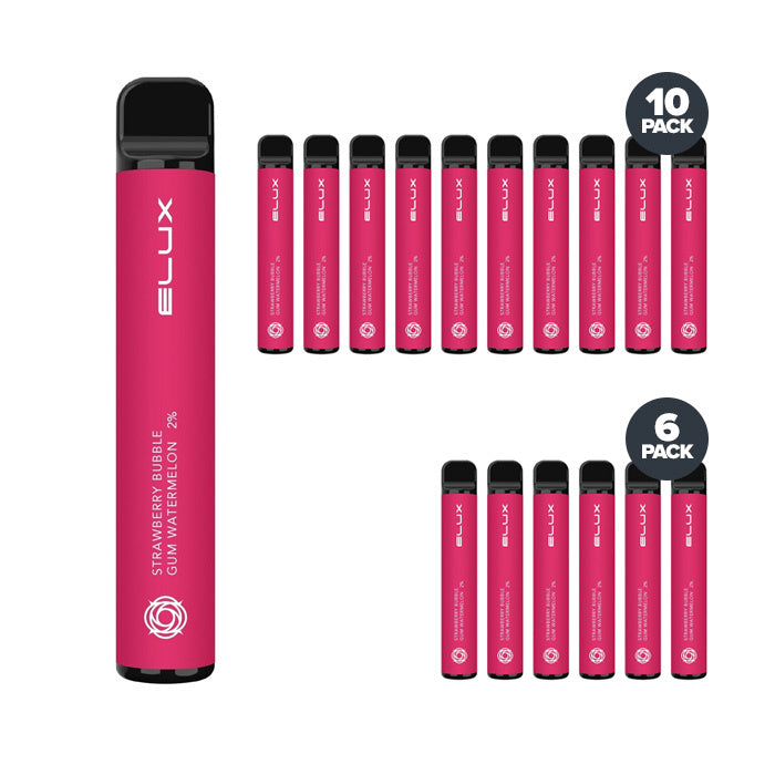 Elux Disposable Kit Strawberry Bubblegum Watermelon