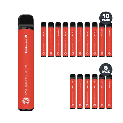 Elux Disposable Kit Sweet Red Apple Ice