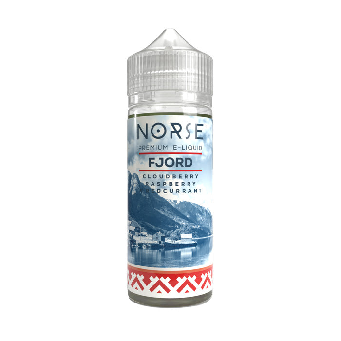 Norse Fjord Cloudberry Raspberry Redcurrant 100ml Shortfill E-Liquid