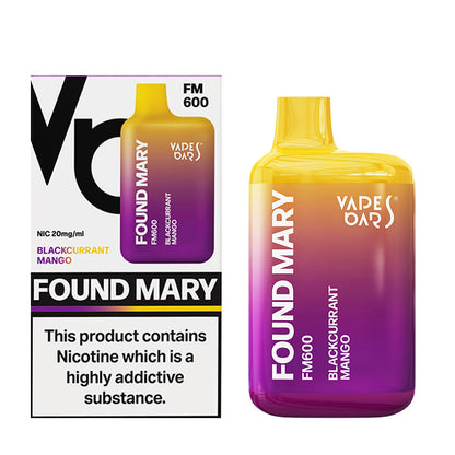 Found Mary FM600 Disposable Kit Blackcurrant Mango